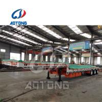 Air Suspension 3 Axle Drop Deck Low Bed Semi-Trailer 14600mm Length for Australia Market