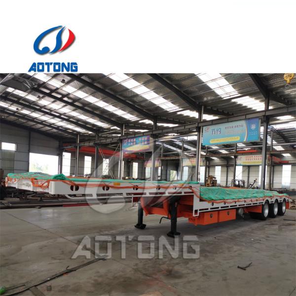 Air Suspension 3 Axle Drop Deck Low Bed Semi-Trailer 14600mm Length for Australia Market