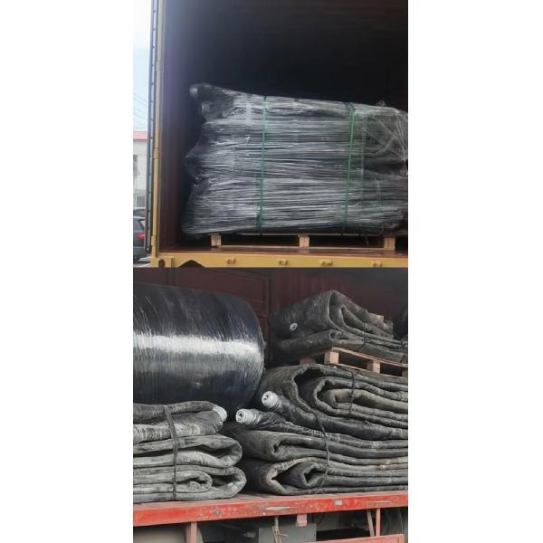 ISO14409 Durable Marine Airbag Natural Rubber Inflatable Boat For Ship Launching