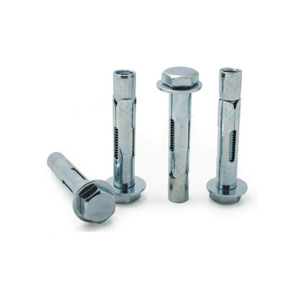 Hex Expansion UNC UNF Sleeve Anchor Bolt M24 Yellow Zinc Plated
