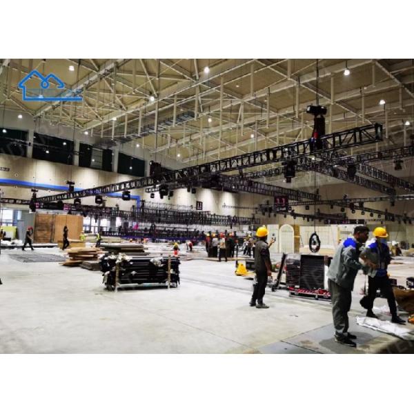 2m Section Bolt Connection Aluminum Stage Truss 6061-T6 Aluminum Square Shape for Concert Stages