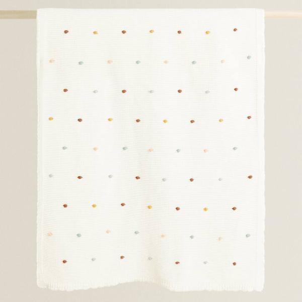 Y-F Custom Simple Sofa Cotton Cable Chunky Soft Ribbed Knit Throw Blankets for Home Decor