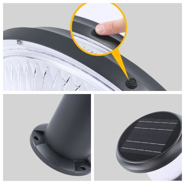 Outdoor Solar Lamp Enbrighten Landscape Lights Solar Powered Lawn Lights