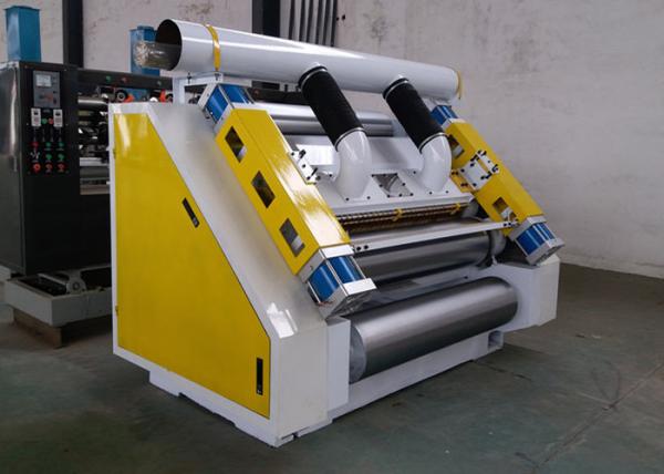 Corrugated Cardboard Box Making Machine , Cardboard Box Manufacturing Equipment