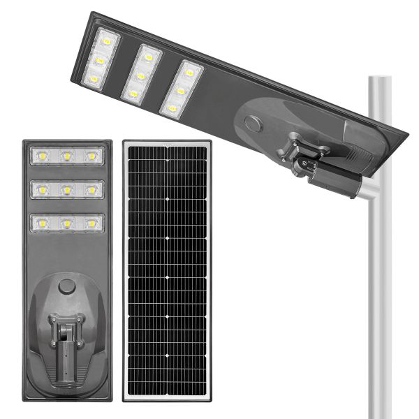 Solar Street Lights Designed for Outdoor Solar Powered Ultra Bright LED IP65 Waterproof Dustproof with Manual Control and Certified