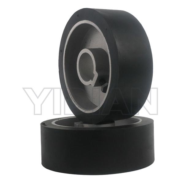 140*35*50 мм черный резиновый кормовой ролик для деревообработки