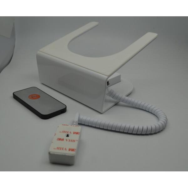 COMER Adjustable Tablet alarm security Stand Holder with alarm cable lock