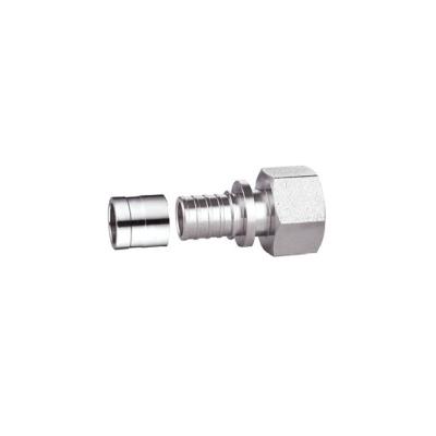 PEX Pipe Brass Straight Connector 20mm 25mm 16mm PF4003 OEM Service