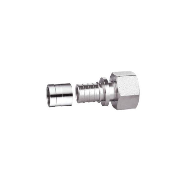 PEX Pipe Brass Straight Connector 20mm 25mm 16mm PF4003 OEM Service