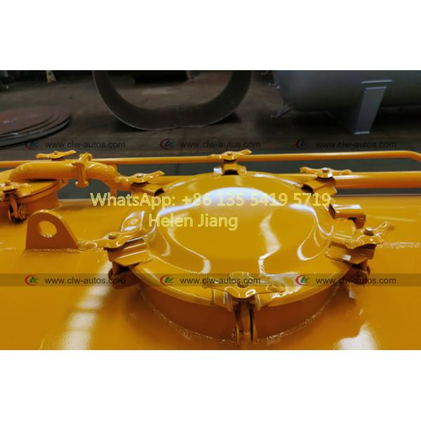 Сточной трубы вакуума 3m3 Dongfeng 4x2 тележка мини очищая