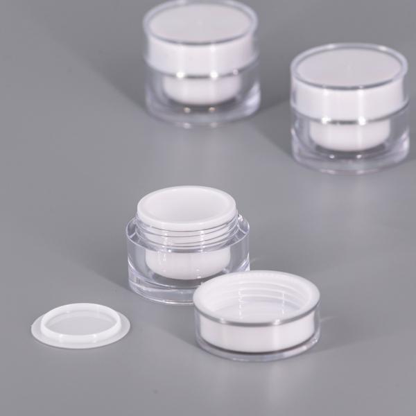 Transparent Loose Face Powder Container 5g 10g 20g 30g Translucent Powder Container