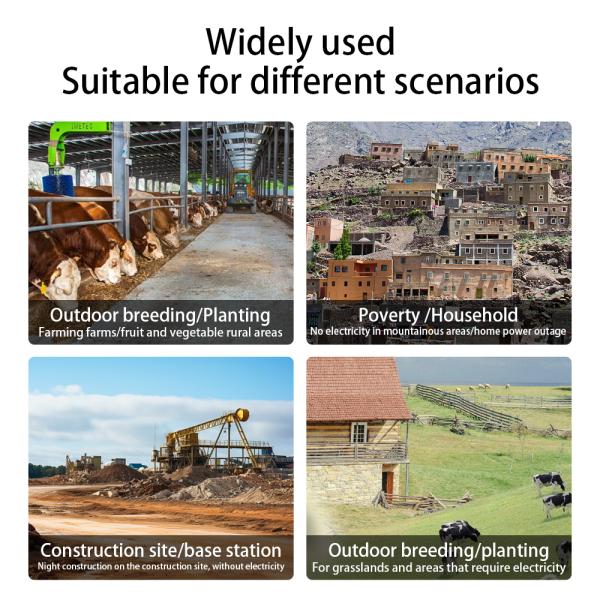 Sistema de generación de energía solar fuera de la red 1KW Híbrido GEL Batería Energía solar para viviendas