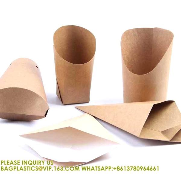 Custom Size Food Packaging Hamburger Cardboard Box Kraft F-Flute Corrugated Super Thick Paper 300gsm Paper Burger Box