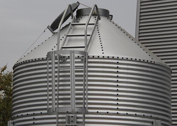 O silo da casa das aves domésticas do porco alimenta a escaninho 40 o diâmetro do telhado 1830mm 3660mm do grau
