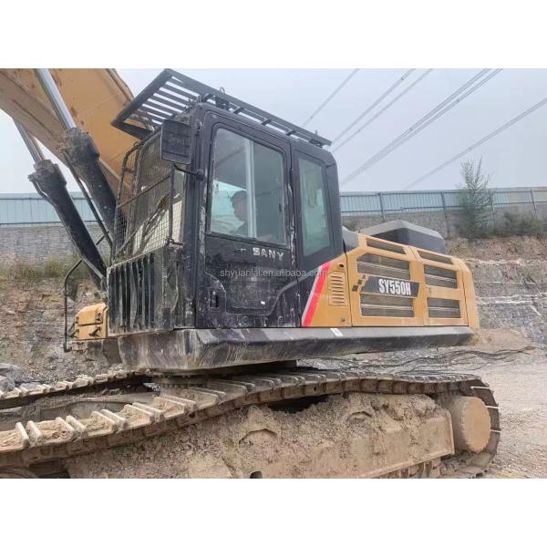 55000 кг массы машины Sany550H - это лучший экскаватор для строительства