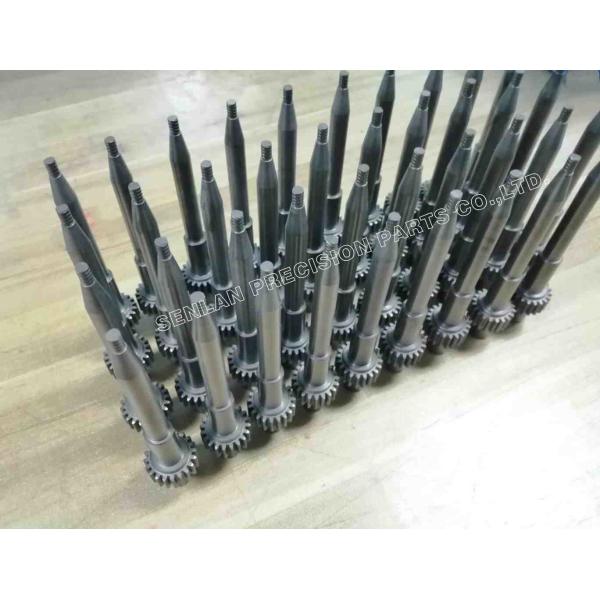 Nitrided Orvar Supreme Mold Thread Core with 50-52HRC Hardness and +/-0.01mm Tolerance Precision Mould Parts