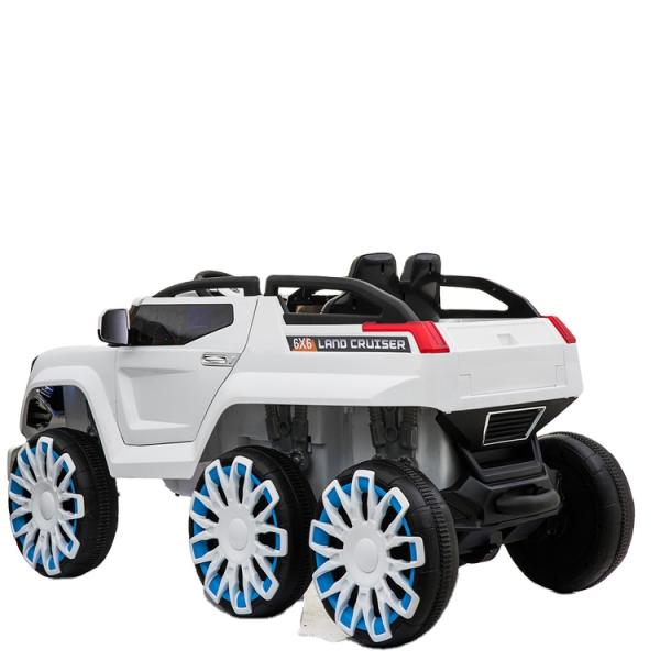 Детские автомобили с дистанционным управлением 6*6 Электрические автомобили 12В с колесными огнями Образовательные игрушки