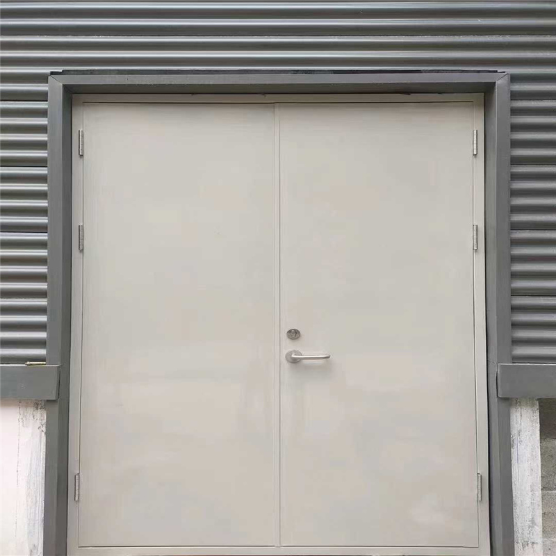 Steel Construction Metal Fire Door For Commercial Buildings And Industrial Facilities