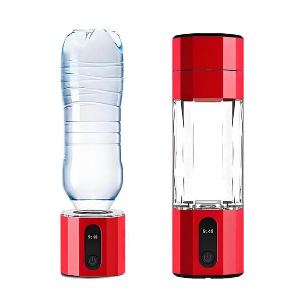 Pure Water Electrolyzed PEM Hydrogen Water Bottle Hydrogen Rich 6000ppb
