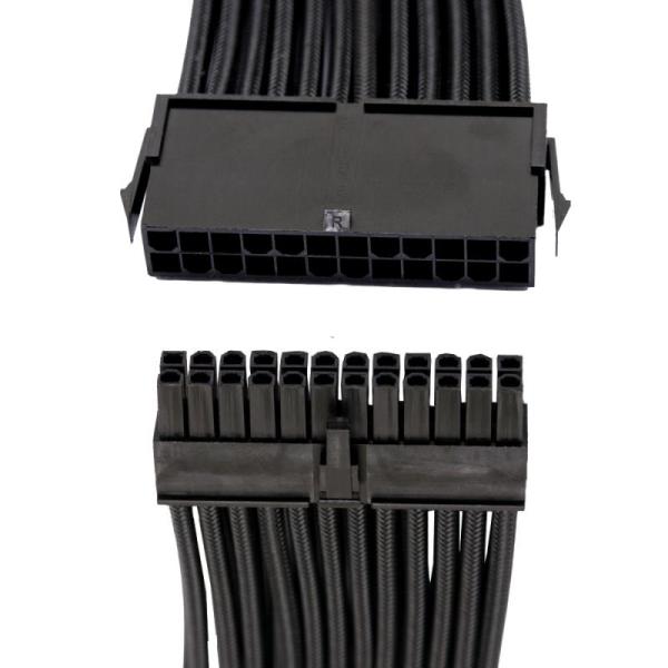 ATX 24Pin Male to Female softest extension cable Power Supply Motherboard Adapter Connector Cable Cord