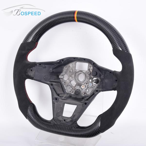 2022 New Racing Golf Mk6 Steering Wheel Carbon Fiber Alcantara VW