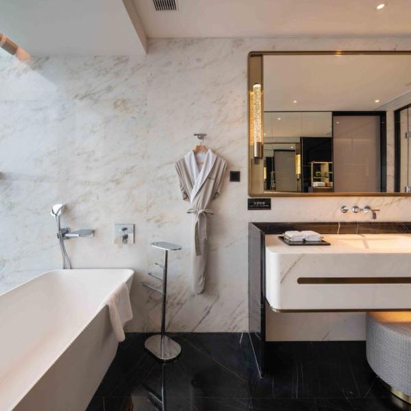 5 Star Hotel Foshan Double Bedroom Set Furniture With Three Guarantees Within 2 Years