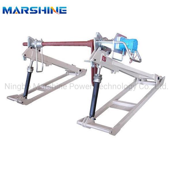Conductor Cable Drum Hydraulic Reel Stand For Transmission Tower Erection