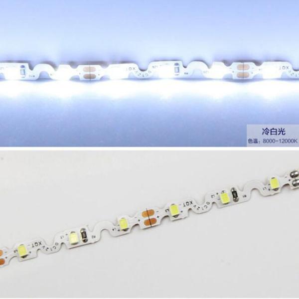 OEM 2835 S Shape LED Strip  , White LED Rope Lights 60leds/M For Advertising Signs