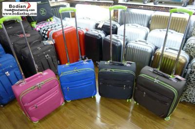 cheap soft sided 16'' laptop trolley luggage ,suitcases from Baigou China