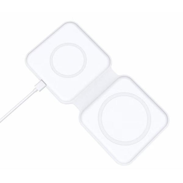 Супер тонкое складное 15W 2 в 1 беспроводном заряжателе дуо Magsafe