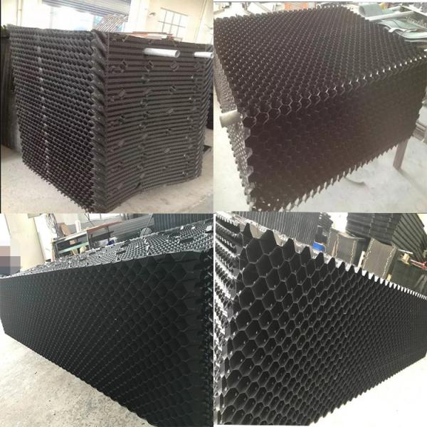 Cross Flow Cooling Tower Infill 19mm Cooling Tower Packing Material PVC Hanging