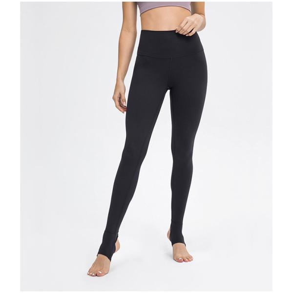 Soft Stretch Yoga Pants Capri Workout Athletic Leggings Foot Stepping