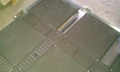 FS680 12500 N / m2 600 x 600 x 30mm air-conditioning Raised Access Flooring