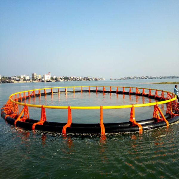 Integrated Deep Water Fish Cage, High Stability Welded HDPE Cage