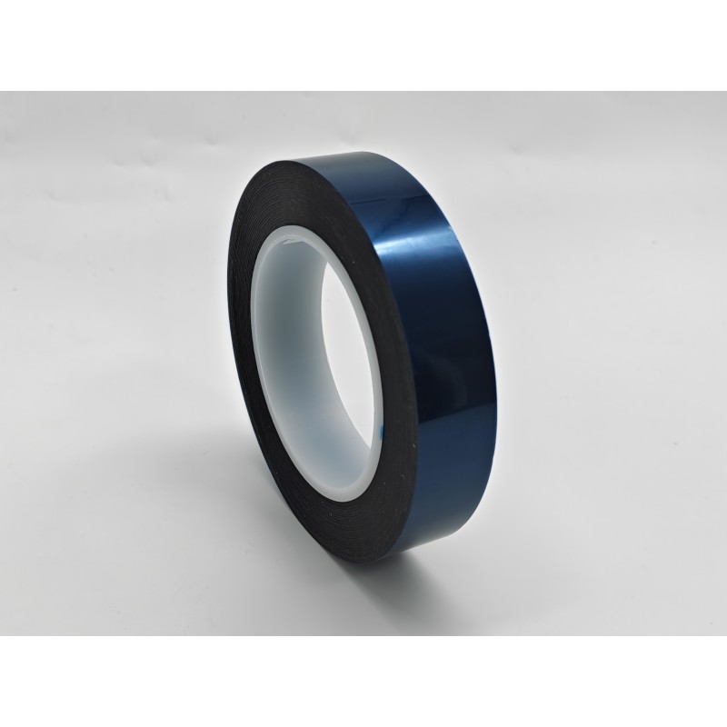 Heat Resistant Blue PET Tape with 65μm Thickness for Touchscreen Glass Processing Protecting Glass