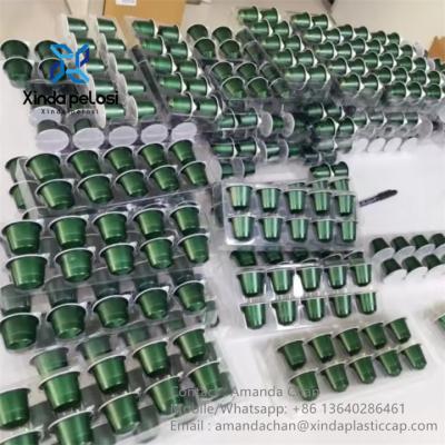 Aluminum Empty Mini Capsule Coffee Capsules Foil Empty Cafe Pods With Foil Lid