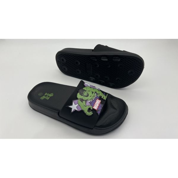 Charactère dynamique Les enfants de la piscine Slide Hulk Sandals Easy Slip On Style