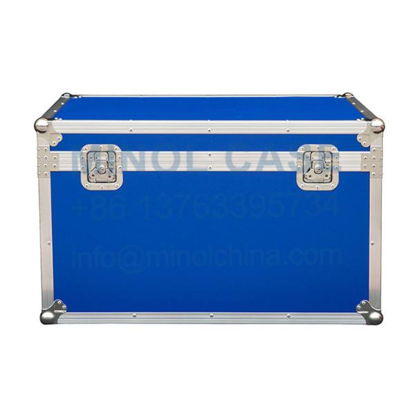 Professional Heavy Duty Alu Flight Case Blue Color For Transportation