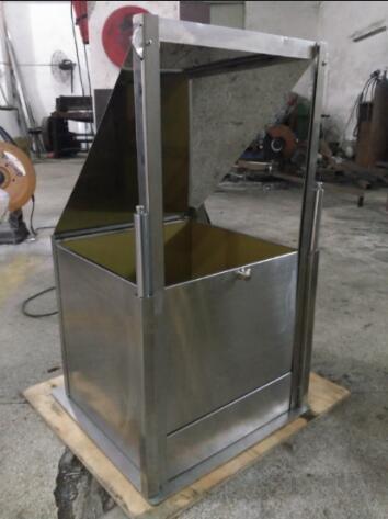 Stainless Steel Flooring Materials Flammability Test Apparatus ISO 6925 BS 6307