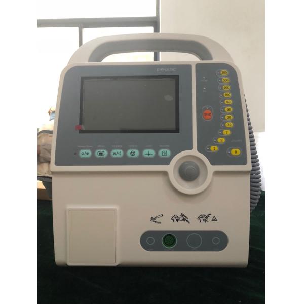 Portable Biphasic Defibrillator With ECG & Printer Li-ion Battery Opt. AED, Pacer, SpO2