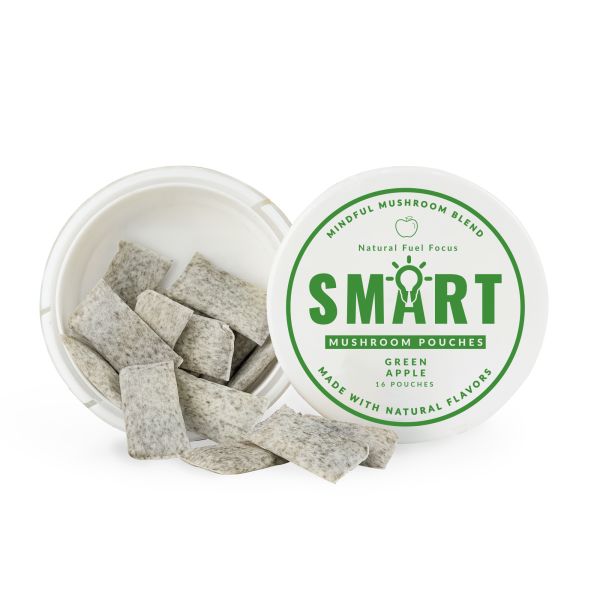 Smart Supplement Nootropic Pouches with Lion's Mane Extract Ginseng for Rapid Cognitive Enhancement
