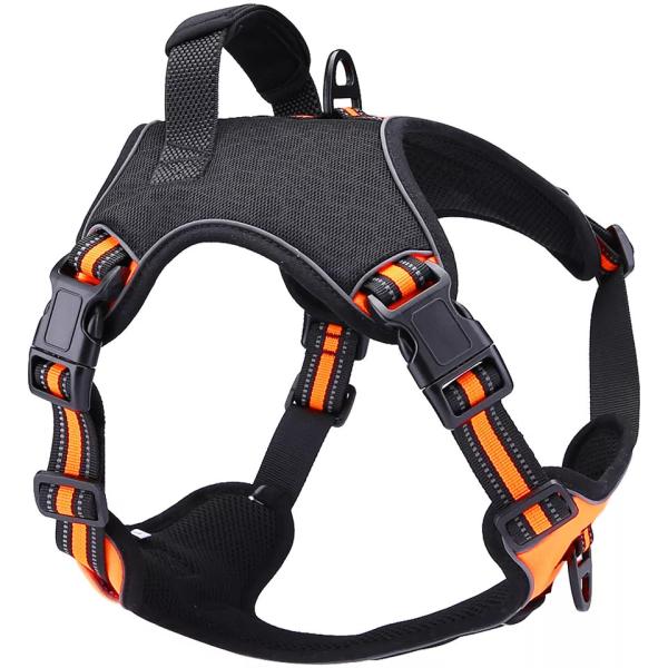 Wholesale Manufacture Customized Personalized Pet Supplies Soft Collar Dog Harness For Pet Dog