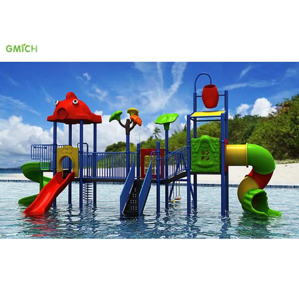 Children Water Slide Equipment Direct Customized Plastic Water Park Pool Water Play Games Playground