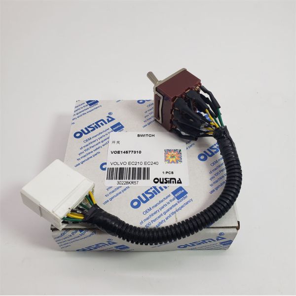 12V Accelerator Switch VOE14577310 for EC210 EC240 EC300B Excavator Pressure Switch