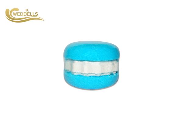 Macaron Shaped Custom Bath Bombs With FDA Approval Natural Ingredients For Relaxing