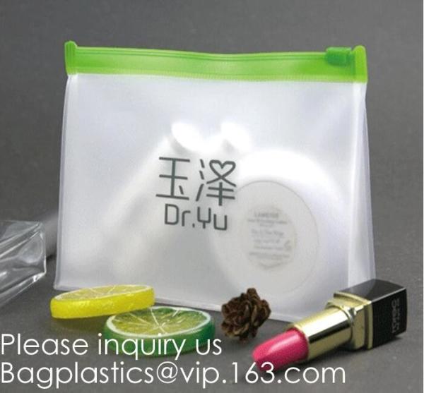 Wholesale high quality transparent eva cosmetic bag for swimwear/ large capacity storage bag for toiletries, BAGEASE