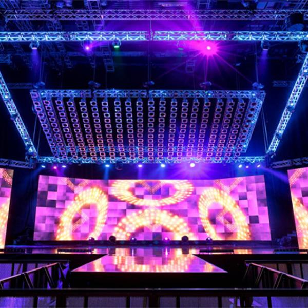 Giant Stage Background Led Video Wall , P2.6 P2.9 P3.91 Outdoor Rental Led Display