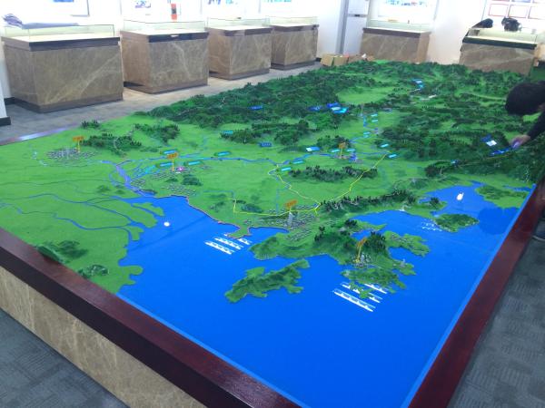 1:500 Regional Topography Model Architecture Hydrology Model Customized