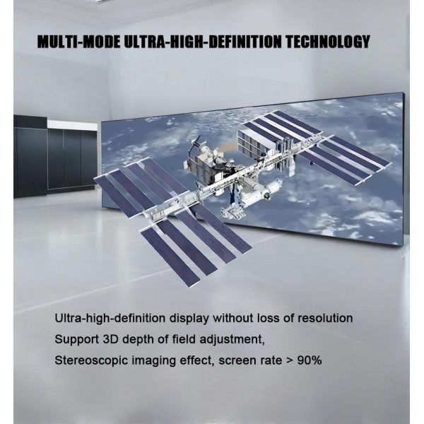 Visualization Polarization Screen Effect Display Virtual Cinema Full Color 3D Display Screen