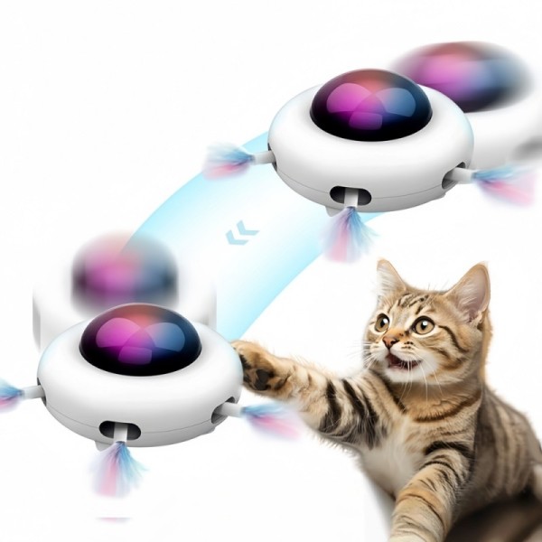 UFO Automatic Smart Pet Toy For Dog Cat Stimulating Hunting Instincts